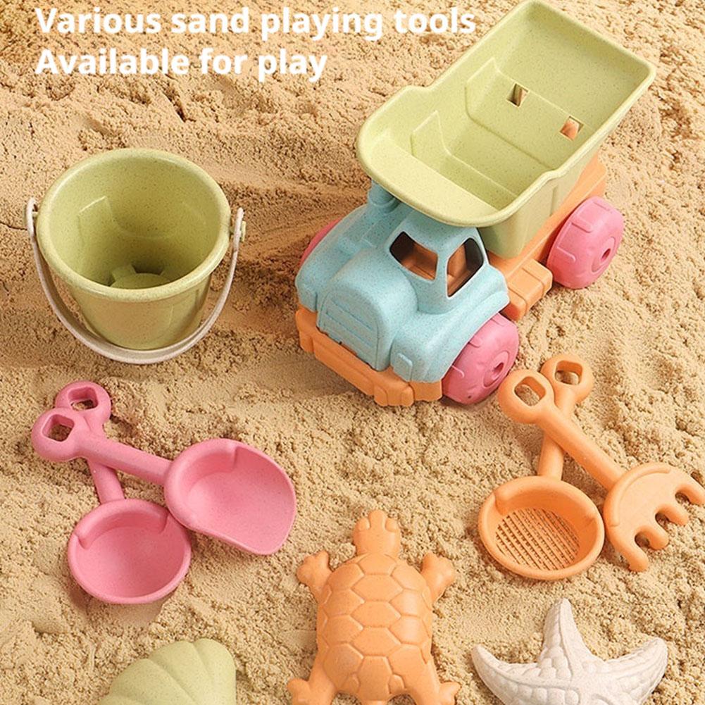 Kids Outdoor Activity Set - 어린이를위한 7Pcs 해변 모래 장난감 세트