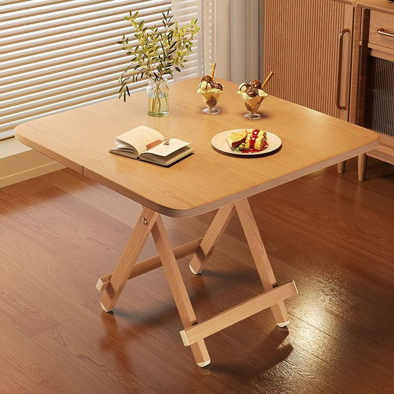 Kids Outdoor Wooden Table - 친환경 목재 접이식 사각 테이블 1개