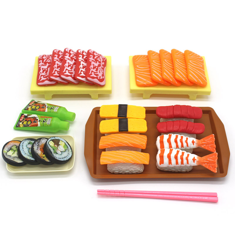 Kids Outdoor Kitchen Set - 어린이 시뮬레이션 음식 일본 음식 척