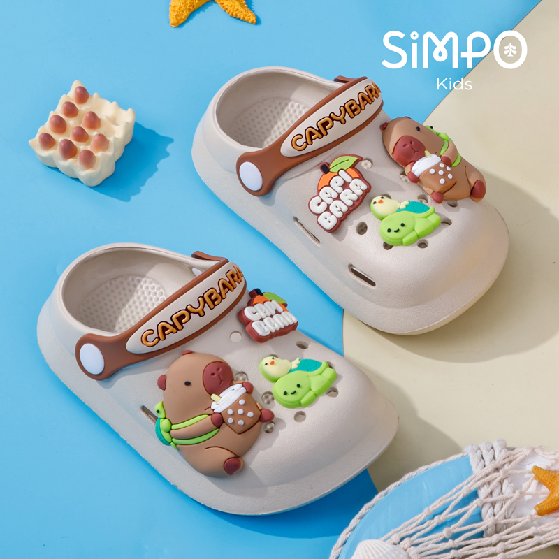 Kids Indoor Outdoor Slippers - 여름 어린이 정원 나막신 신발 소년