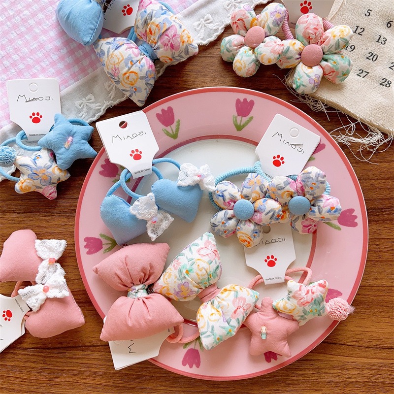 Kids Outdoor Activity Set - 여자 헤어 밴드 새로운 패션 하트
