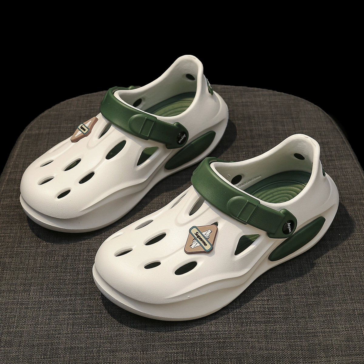 Kids Indoor Outdoor Slippers - 어린이 슬리퍼 소년 나막신 여름 통기성