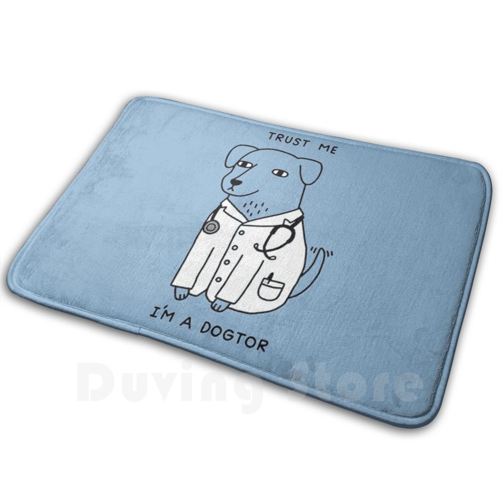 Kids Outdoor Floor Cushions - 저를 믿으세요 저는 Dogtor입니다 - 인용문이