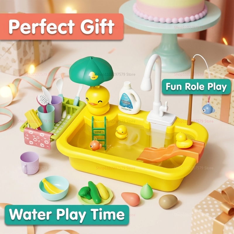 어린이 주방 싱크대 식기세척기 놀이 세트 장난감 물 흐 - Kids Outdoor Toys B&Q 리뷰 및 가격