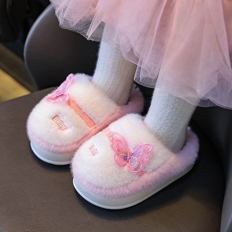2025년 신상 아기용 보온 면 슬리퍼 가을 겨울 두꺼 - Kids Indoor Outdoor Slippers 리뷰 및 가격