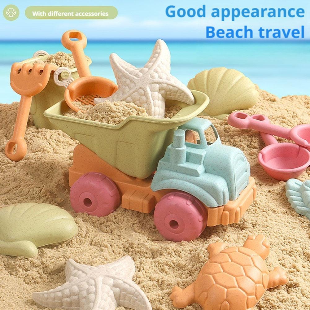 어린이를위한 7Pcs 해변 모래 장난감 세트 여름 야외 - Kids Outdoor Activity Set 리뷰 및 가격