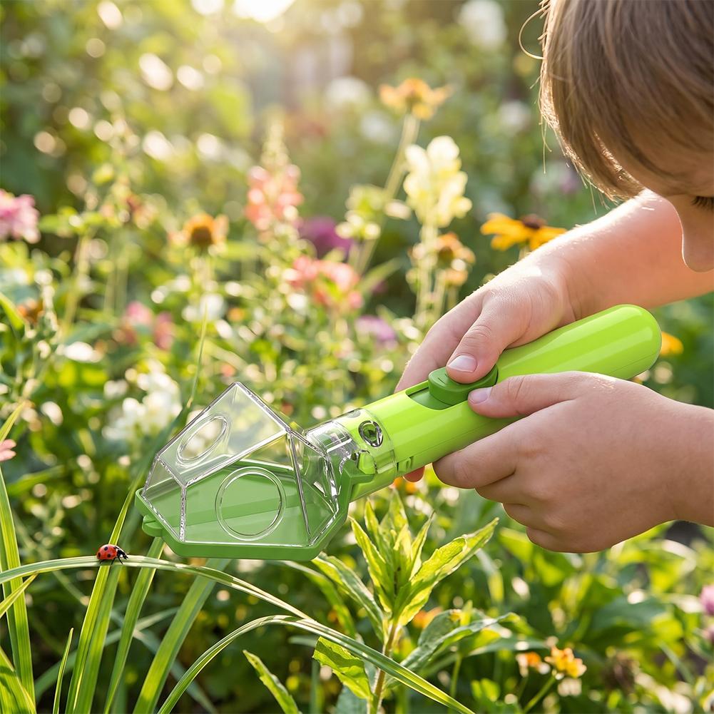 휴대용 곤충 채집기 뷰어 도구 6배율 돋보기 어린이 친 - Kids Outdoor Garden 리뷰 및 가격