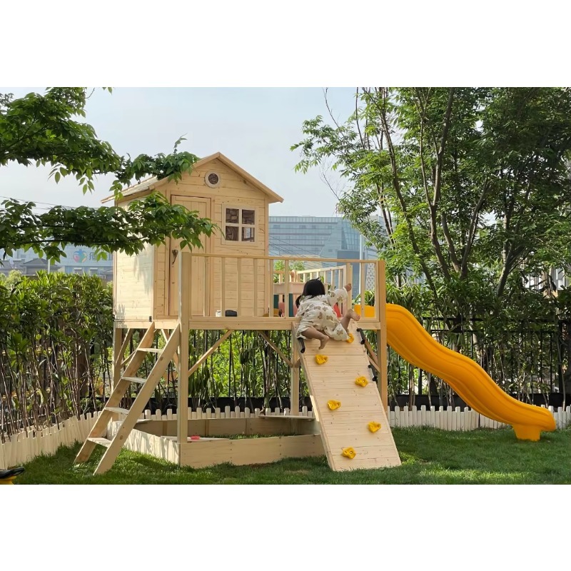 야외 나무 놀이집 유아용 나무 놀이집 플라스틱 놀이집  - Kids Outdoor Wooden Playhouse 리뷰 및 가격