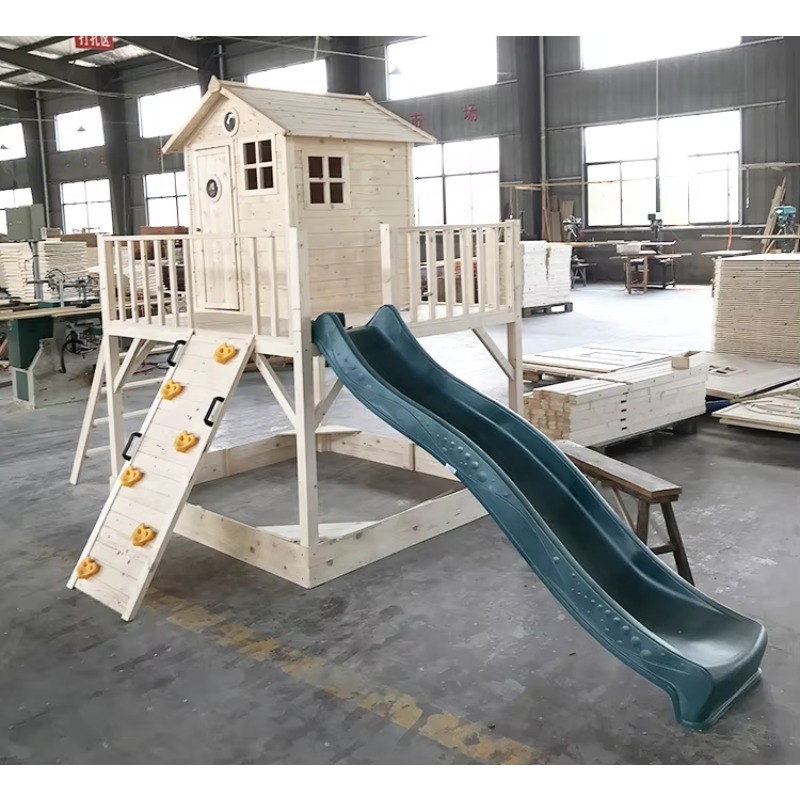 야외 나무 놀이집 유아용 나무 놀이집 플라스틱 놀이집  - Kids Outdoor Wooden Playhouse 리뷰 및 가격