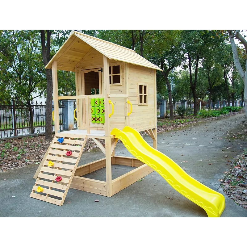 어린이용 야외 목재 놀이집 정원용 어린이용 목재 플라스 - Kids Outdoor Wooden Playhouse 리뷰 및 가격
