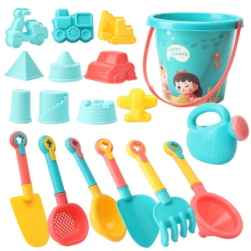 해변 장난감 세트, 양동이 해변 어린이 놀이 도구, 자 - Kids Outdoor Activity Set 리뷰 및 가격