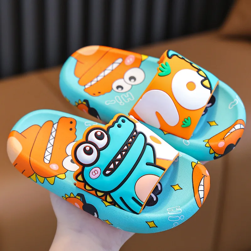 서프라이즈 공룡 아이 슬리퍼 소년 소녀 신발 귀여운 만 - Kids Indoor Outdoor Slippers 리뷰 및 가격