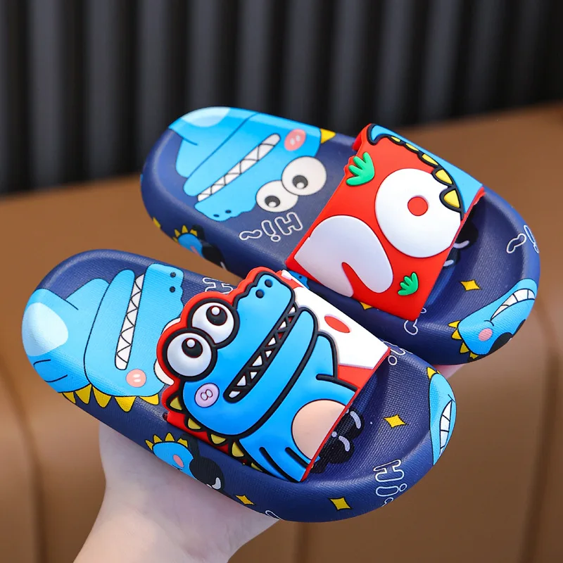서프라이즈 공룡 아이 슬리퍼 소년 소녀 신발 귀여운 만 - Kids Indoor Outdoor Slippers 리뷰 및 가격