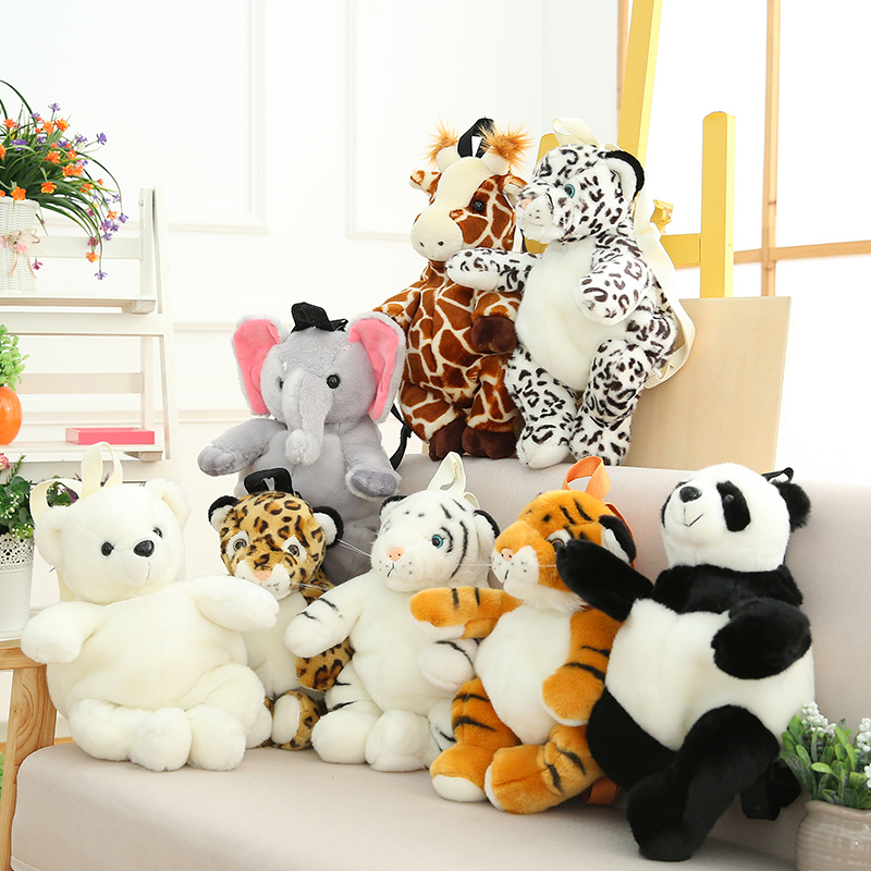 새로운 포옹 가능한 시뮬레이션 동물 플러시 배낭 어린이 - Kids Outdoor Toys B&Q 리뷰 및 가격