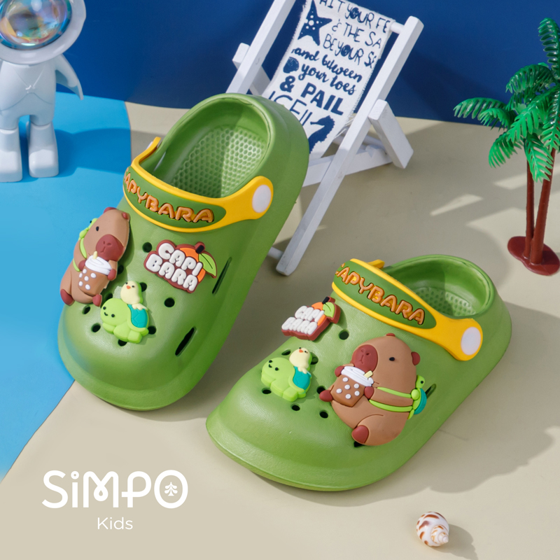 여름 어린이 정원 나막신 신발 소년 & 소녀 비치 샌들 - Kids Indoor Outdoor Slippers 리뷰 및 가격