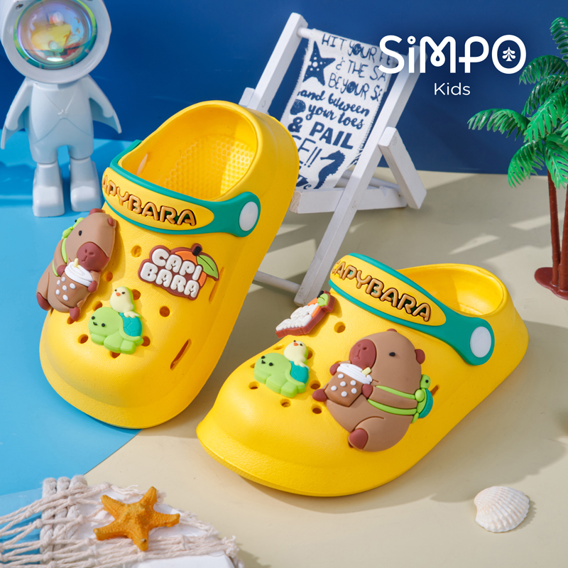 여름 어린이 정원 나막신 신발 소년 & 소녀 비치 샌들 - Kids Indoor Outdoor Slippers 리뷰 및 가격