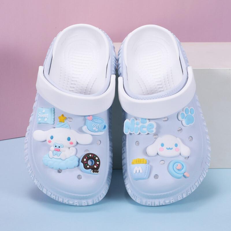 애니메이션 시나모롤 어린이 정원 슬리퍼 신발 소년 소녀 - Kids Indoor Outdoor Slippers 리뷰 및 가격