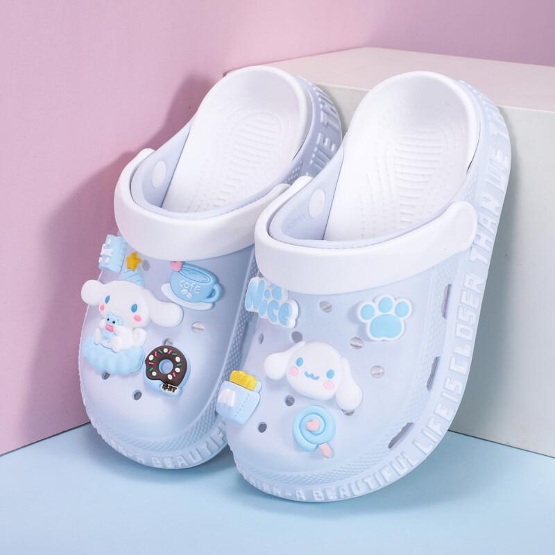 애니메이션 시나모롤 어린이 정원 슬리퍼 신발 소년 소녀 - Kids Indoor Outdoor Slippers 리뷰 및 가격