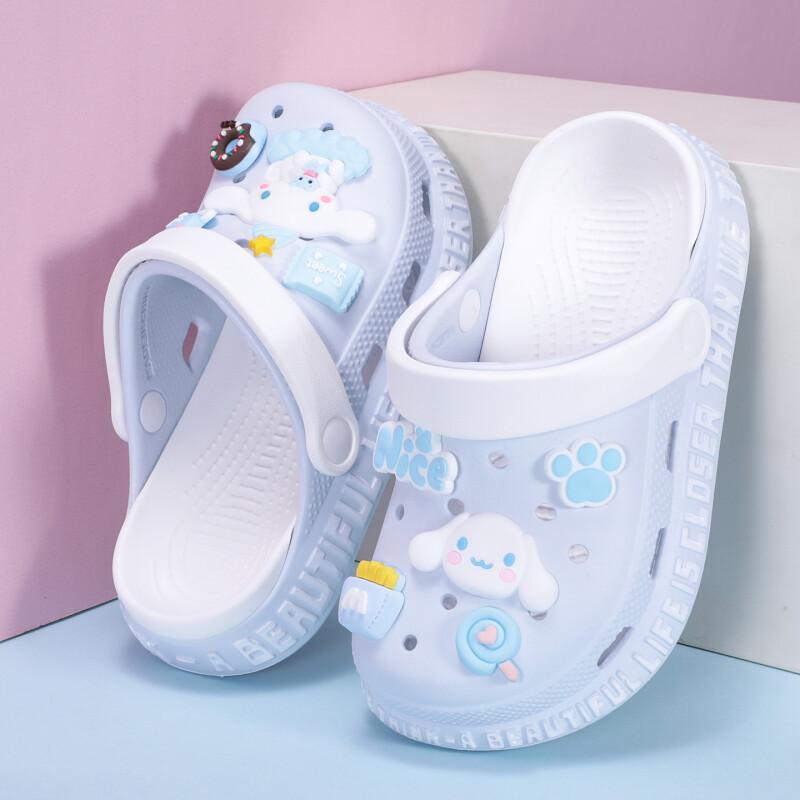 애니메이션 시나모롤 어린이 정원 슬리퍼 신발 소년 소녀 - Kids Indoor Outdoor Slippers 리뷰 및 가격