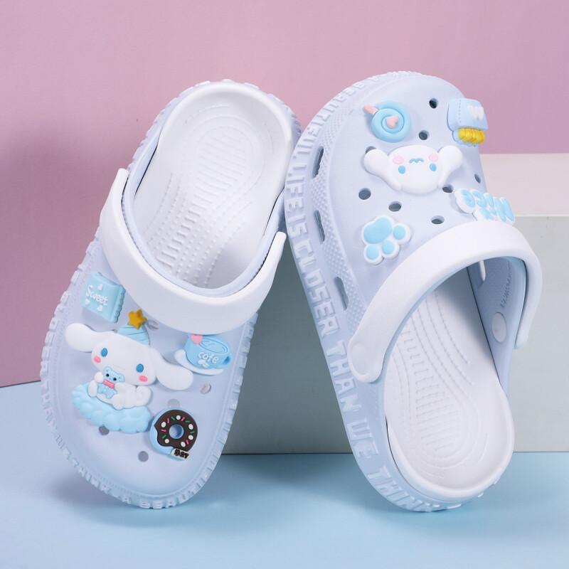 애니메이션 시나모롤 어린이 정원 슬리퍼 신발 소년 소녀 - Kids Indoor Outdoor Slippers 리뷰 및 가격