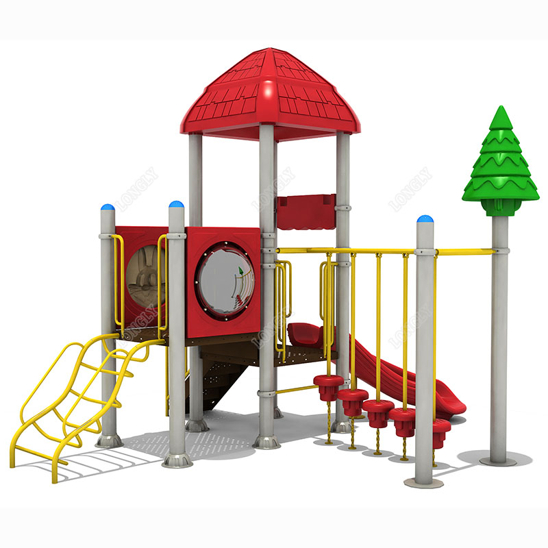빨간색 플라스틱 어린이용 미끄럼틀 LLDPE 재질의 놀 - Kids Outdoor Garden 리뷰 및 가격