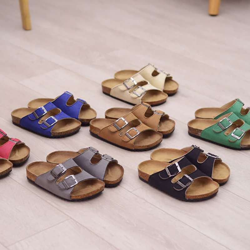 어린이 코르크 슬리퍼 패션 여름 샌들 어린이 신발 슬립 - Kids Indoor Outdoor Slippers 리뷰 및 가격