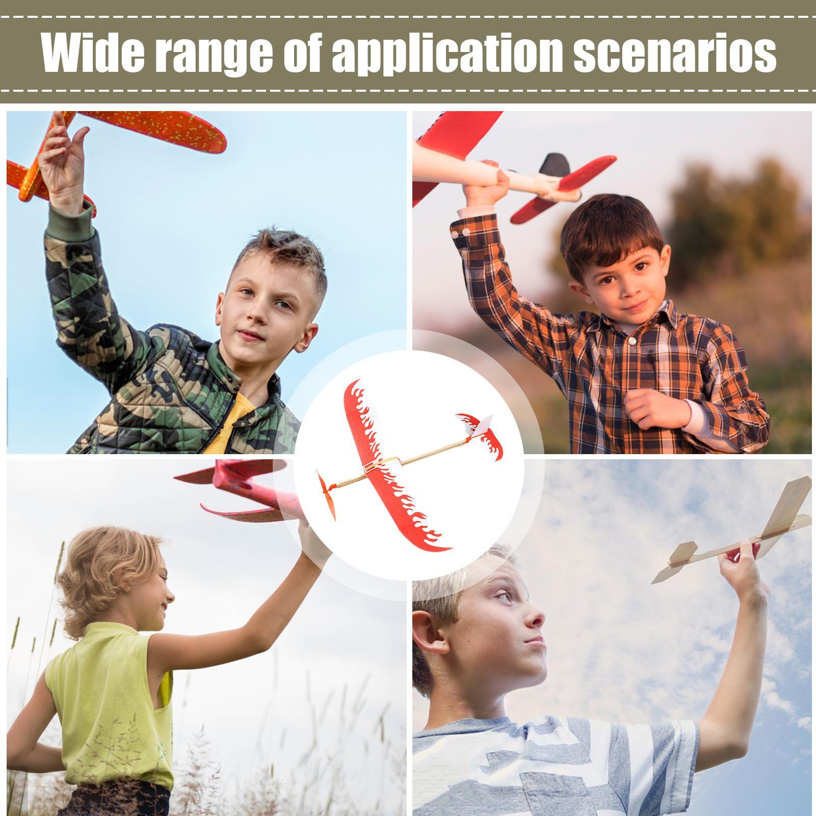 고무줄 비행기 동력 글라이더 항공기 키트 비행 게임 놀 - Kids Outdoor Activity Set 리뷰 및 가격