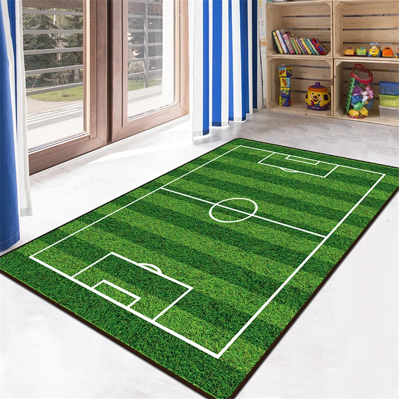 어린이 침실 만화 자동차 깔개 응접실 부드러운 지역 깔 - Kids Outdoor Floor Cushions 리뷰 및 가격