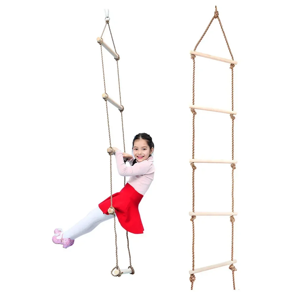 어린이용 나무 로프 사다리 그네 실내외 놀이 장난감 놀 - Kids Outdoor Gear 리뷰 및 가격