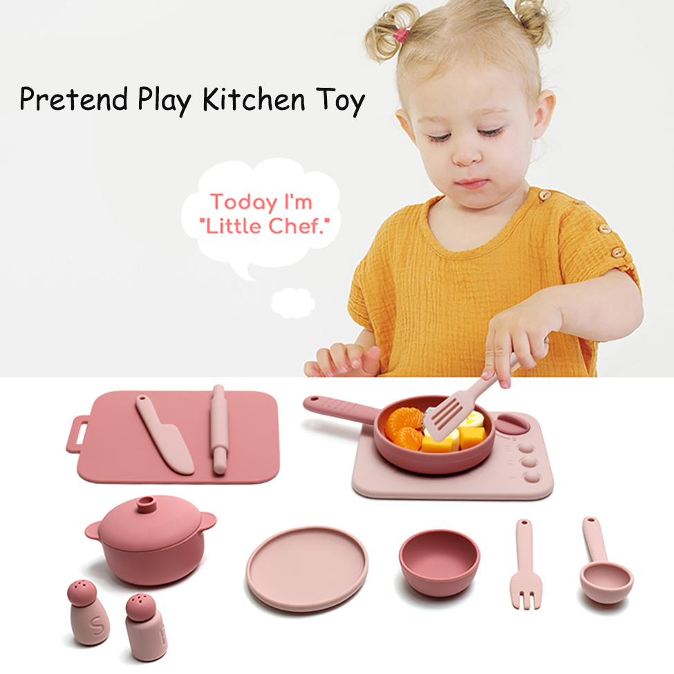 13종 실리콘 요리 놀이 세트 장난감, 역할놀이 주방  - Kids Outdoor Kitchen Set 리뷰 및 가격
