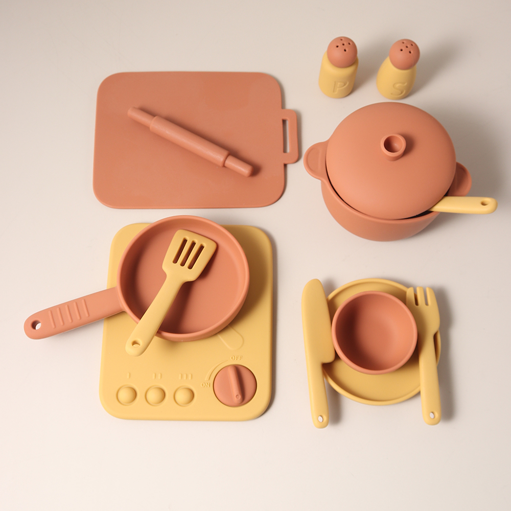 13종 실리콘 요리 놀이 세트 장난감, 역할놀이 주방  - Kids Outdoor Kitchen Set 리뷰 및 가격
