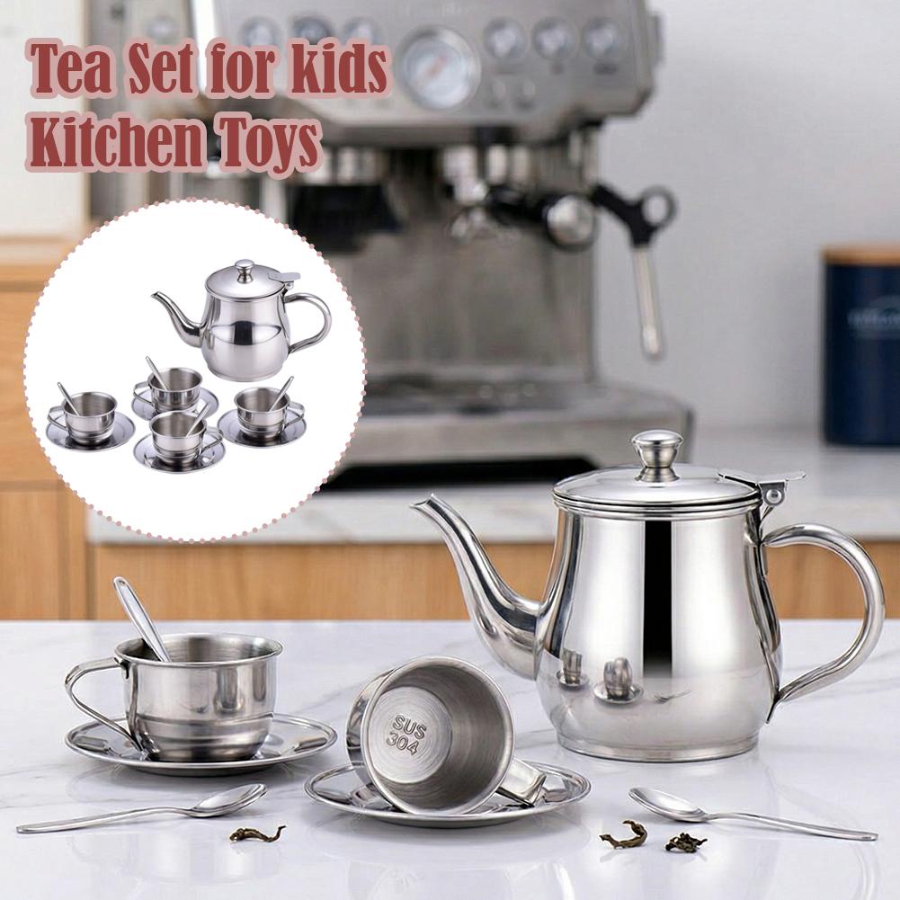 어린이 스테인레스 스틸 차 세트 소꿉놀이 주방 장난감  - Kids Outdoor Kitchen Set 리뷰 및 가격