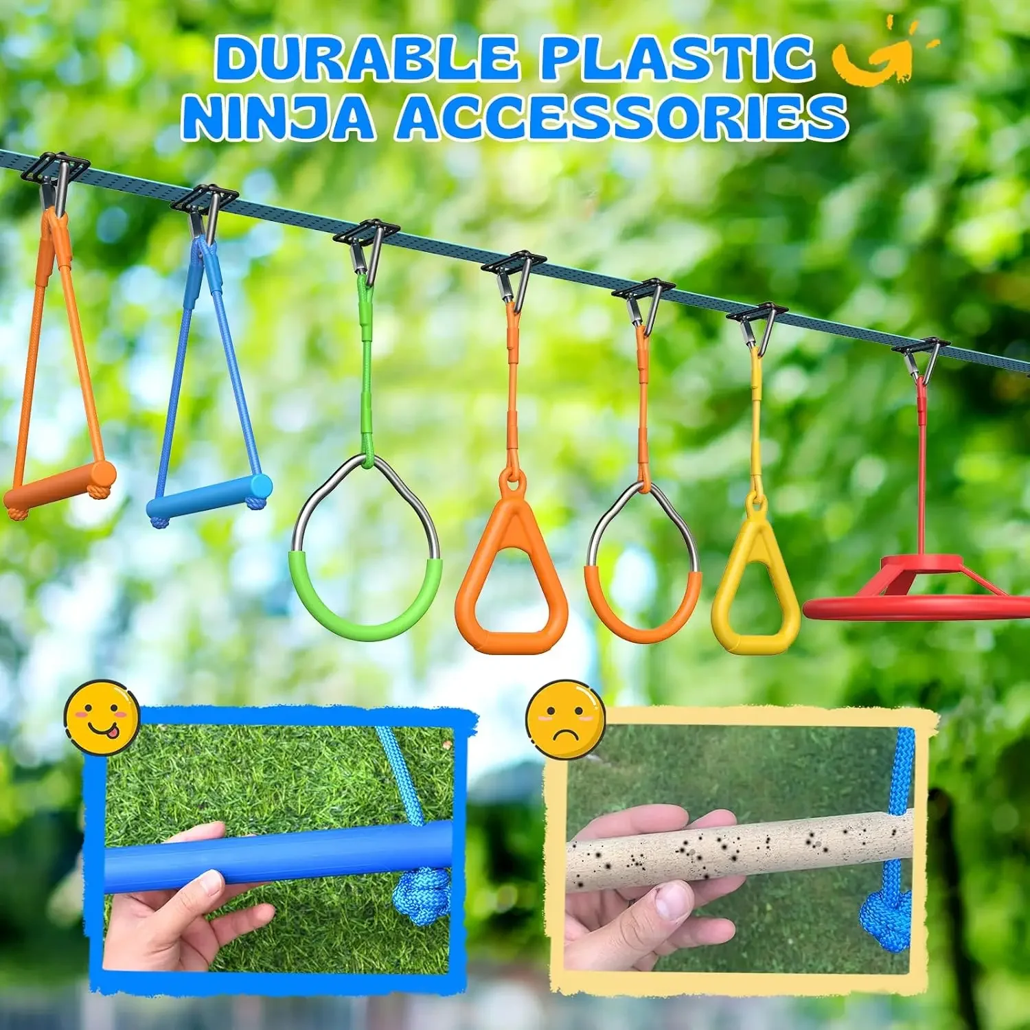액티비티 프라이스합판 50피트 닌자 워리어 장애물 코스 - Kids Outdoor Ninja Set 리뷰 및 가격