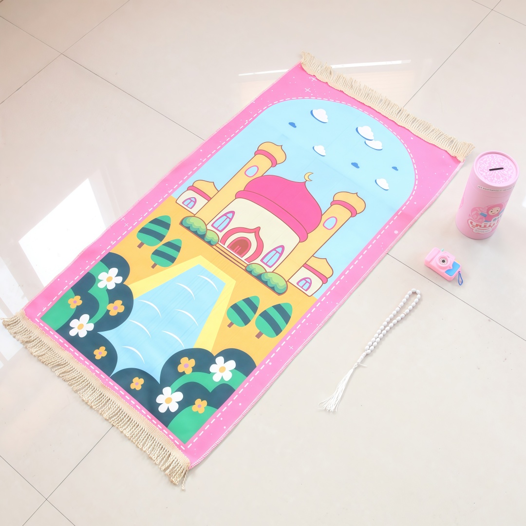 인쇄된 벨벳 어린이 기도 매트, 플록 가공된 예배 쿠션 - Kids Outdoor Floor Cushions 리뷰 및 가격