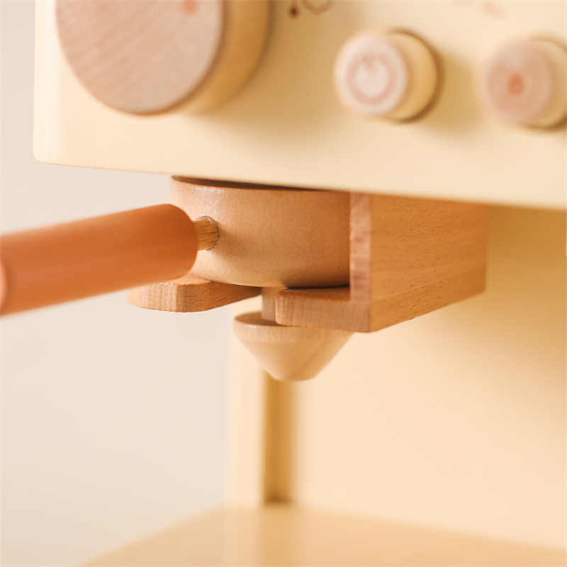 어린이 나무 몬테소리 장난감 세트 어린이 커피 기계 주 - Kids Outdoor Kitchen Set 리뷰 및 가격
